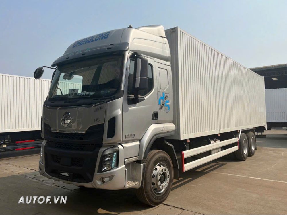 ChengLong 3 chân H5 260HP Thùng kín Conts 3 Cửa